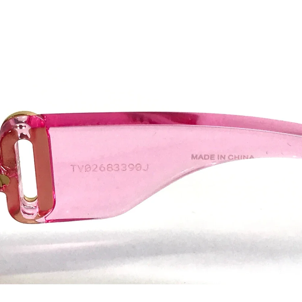 Versace Kids Sunglasses VK4429U 5370/5 Transparent Pink Fushcia with Pink Lenses